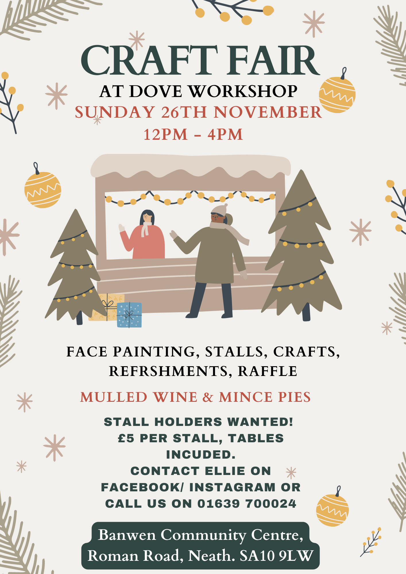 Craft Fair November Dove